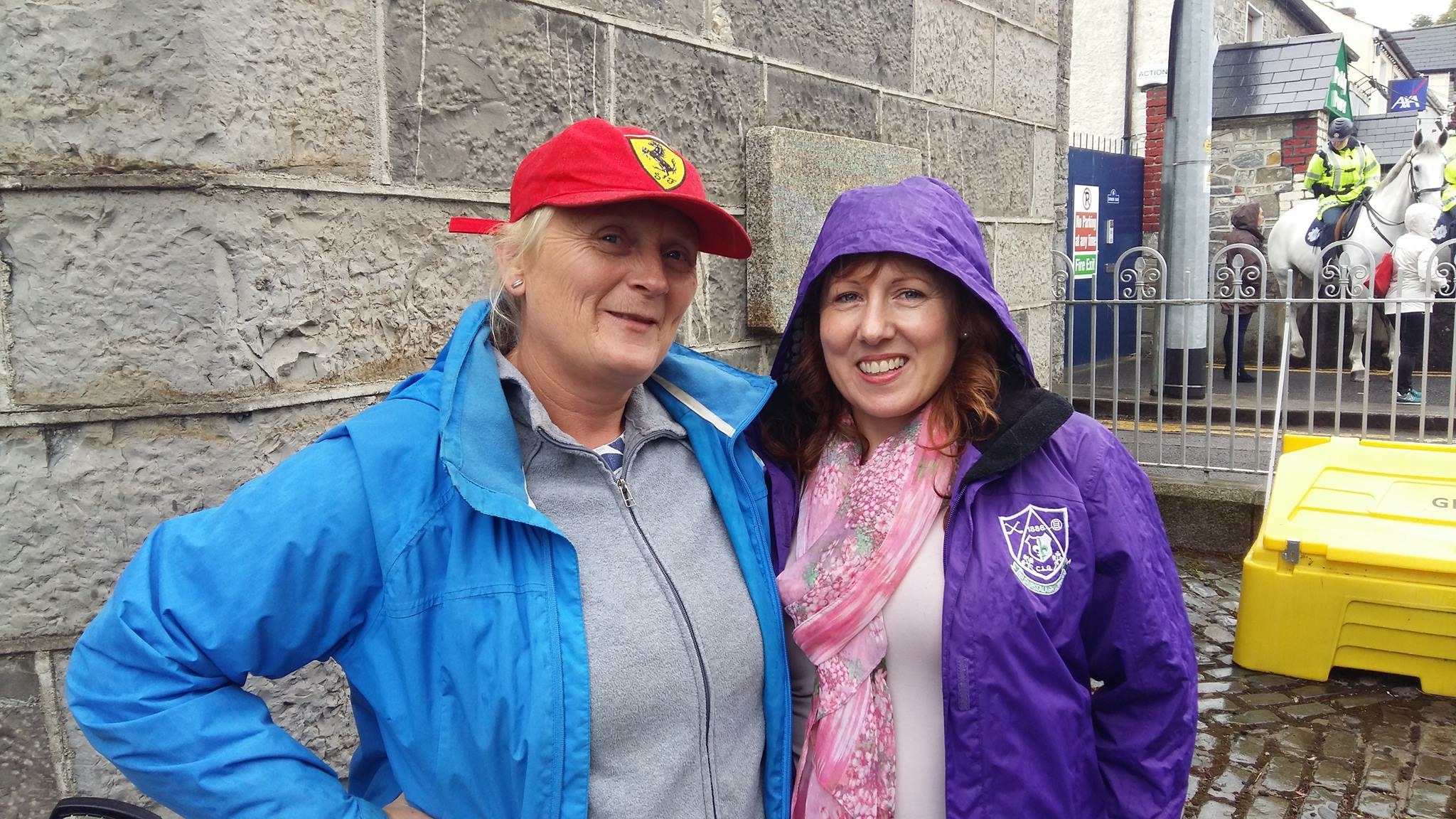 Liona O'Toole with Jackie Kearney at Lucan Festival