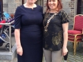 Deputy Mayor Liona O'Toole with Garda Commissioner Noirin O'Sullivan at the Lucan Festival