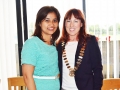 Deputy Mayor Liona O'Toole with Jean at Filipino Community Event in Lucan Sarsfields