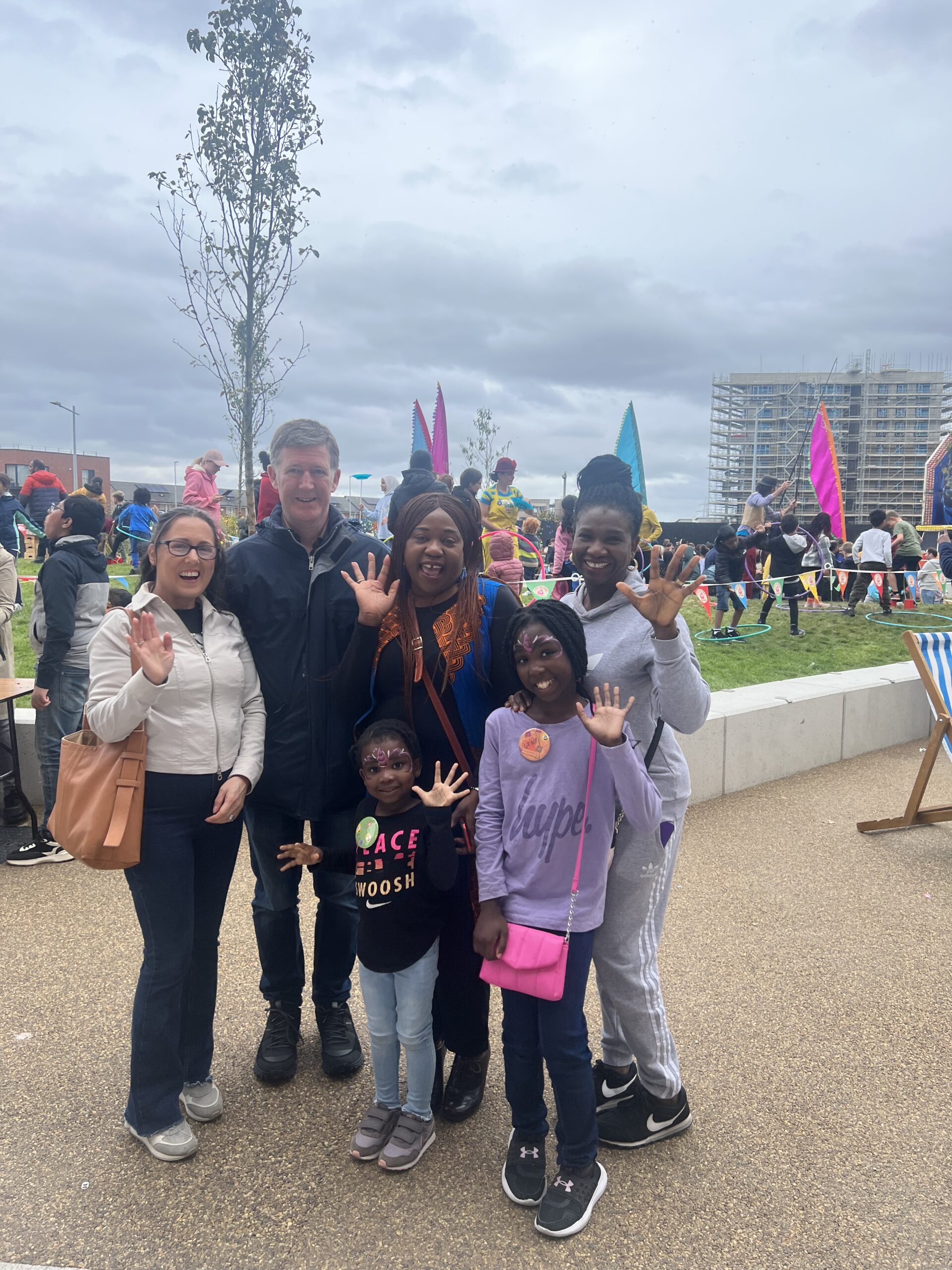 Cllr. Liona O'Toole at Adamstown Family Day 2023