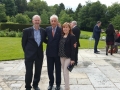 Liona O'Toole with Italian Embassador and Barry Kennedy at Italian Ambassadors Residence on "Italian Day"
